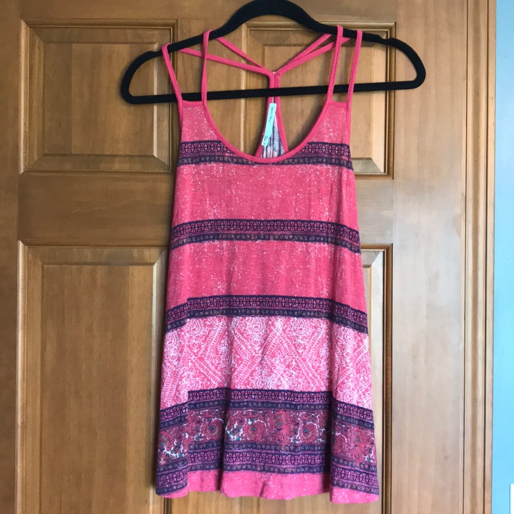 Racer back tank top